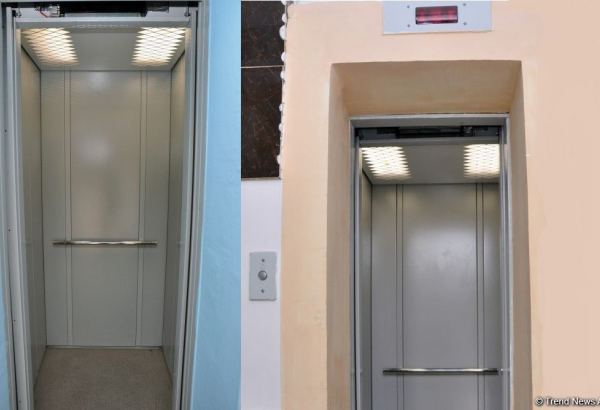 Son illər Sumqayıtda 500-ə yaxın lift yenilənib - İH (FOTO)
