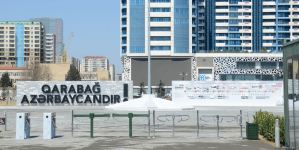 Konteyner mağaza, süni səngər, erməni əsgərinin maketi... - Hərbi Qənimətlər Parkı açılışa hazırlanır (FOTO/VİDEO)