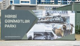 Konteyner mağaza, süni səngər, erməni əsgərinin maketi... - Hərbi Qənimətlər Parkı açılışa hazırlanır (FOTO/VİDEO)