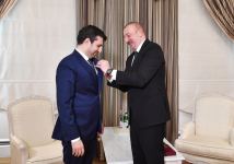 Prezident İlham Əliyev “Baykar” şirkətinin texniki direktorunu və “ASELSAN” şirkətinin idarə heyətinin rəhbərini qəbul edib (FOTO/VİDEO) (YENİLƏNİB)