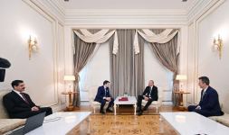 Prezident İlham Əliyev “Baykar” şirkətinin texniki direktorunu və “ASELSAN” şirkətinin idarə heyətinin rəhbərini qəbul edib (FOTO/VİDEO) (YENİLƏNİB)