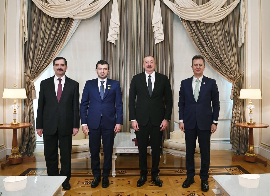Prezident İlham Əliyev “Baykar” şirkətinin texniki direktorunu və “ASELSAN” şirkətinin idarə heyətinin rəhbərini qəbul edib (FOTO/VİDEO) (YENİLƏNİB)