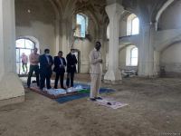 İƏT nümayəndələri Ağdam məscidində namaz qılıblar (FOTO/VİDEO)