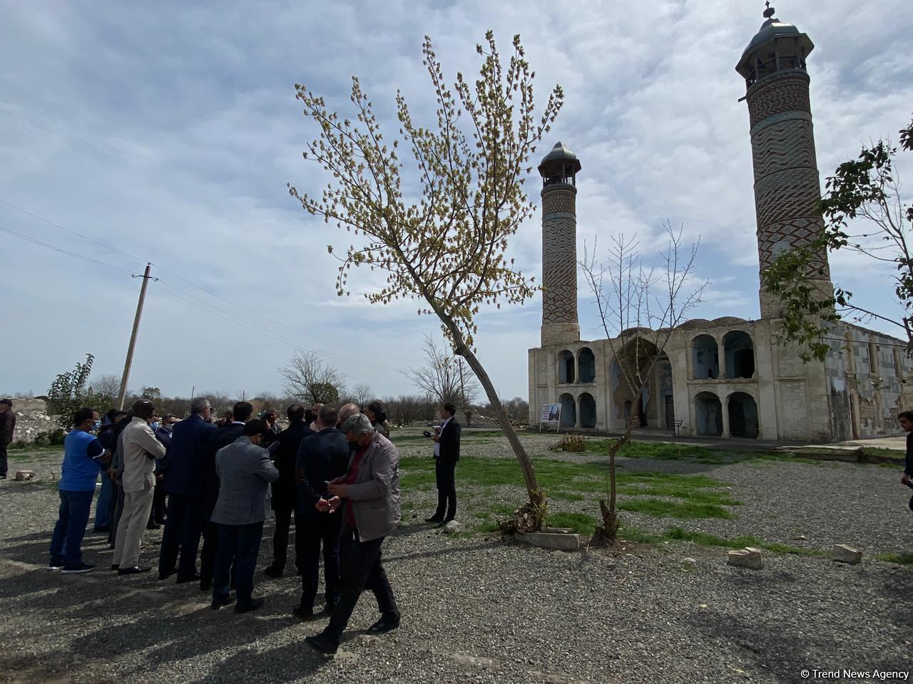 İƏT nümayəndələri Ağdamda səfərdədirlər (FOTO)