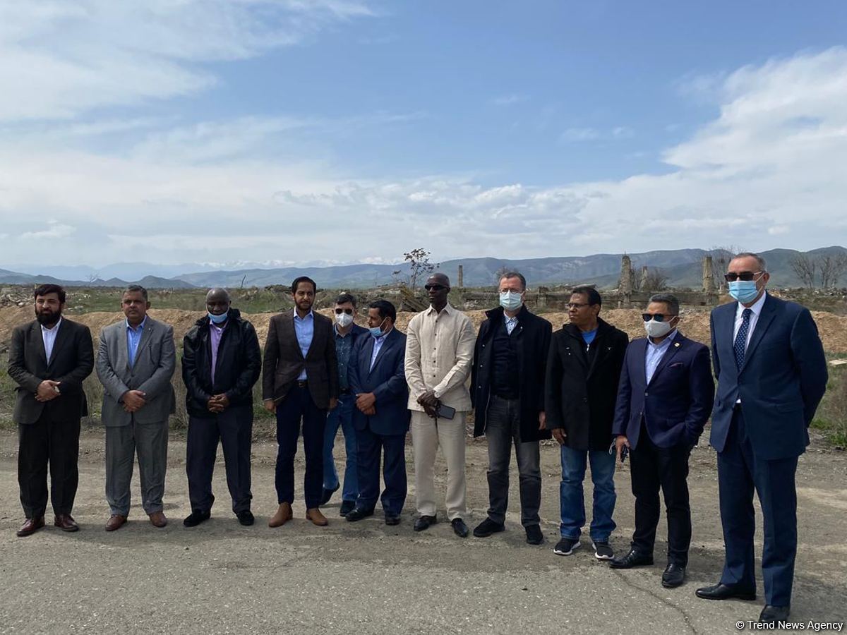İƏT nümayəndələri Ağdamda səfərdədirlər (FOTO)