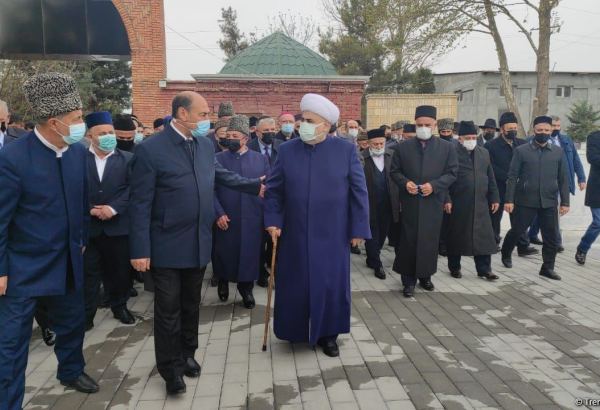Dini icma rəhbərlərinin Ağdama səfəri başlayıb (FOTO)