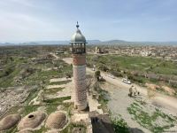 Dini icma rəhbərləri Ağdamda Cümə məscidini ziyarət ediblər (FOTO)