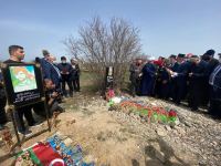 Dini icma rəhbərləri Ağdamda birinci Qarabağ müharibəsi şəhidlərinin məzarlarını ziyarət ediblər (FOTO/VİDEO)
