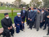 Dini icma rəhbərlərinin Ağdama səfəri başlayıb (FOTO)