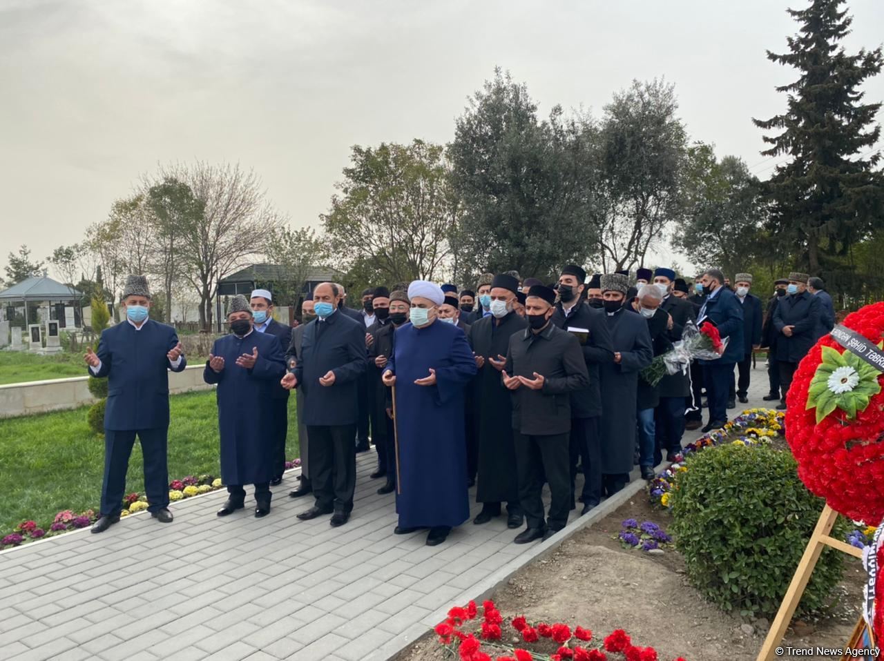 Dini icma rəhbərlərinin Ağdama səfəri başlayıb (FOTO)