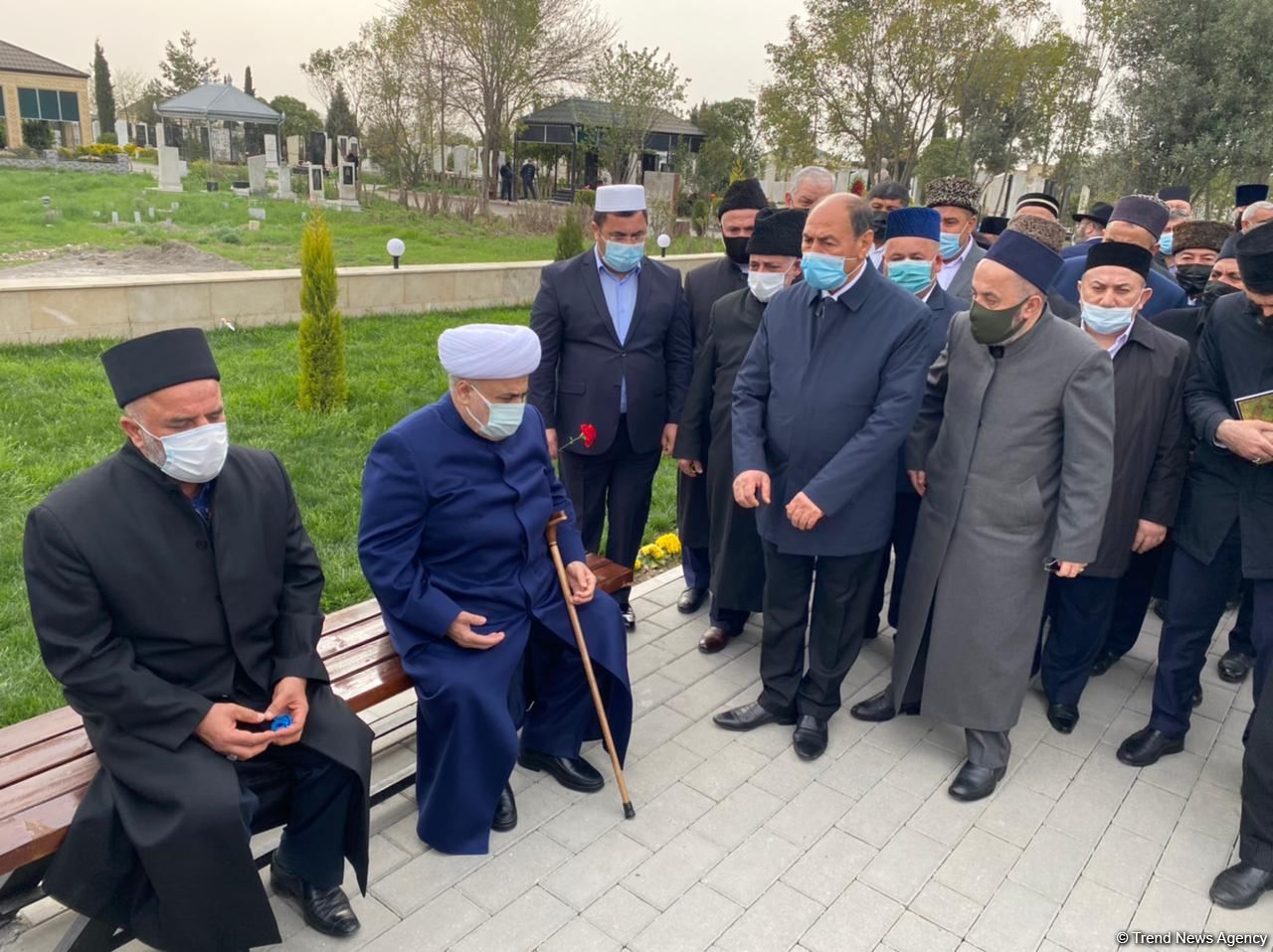 Dini icma rəhbərlərinin Ağdama səfəri başlayıb (FOTO)