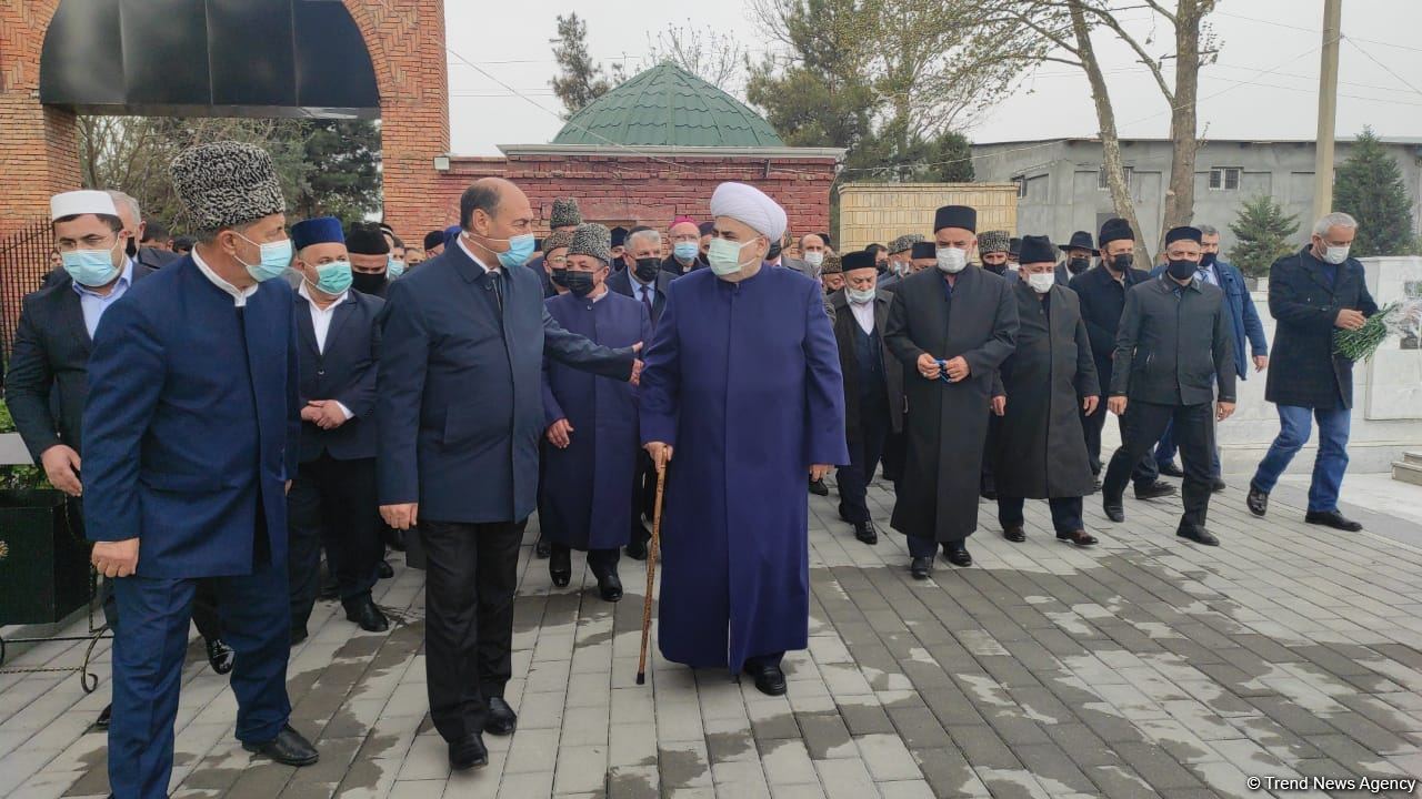 Dini icma rəhbərlərinin Ağdama səfəri başlayıb (FOTO)