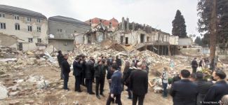 Türk Şurasının nümayəndə heyətinin Gəncəyə səfəri başlayıb (FOTO)