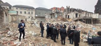 Türk Şurasının nümayəndə heyətinin Gəncəyə səfəri başlayıb (FOTO)