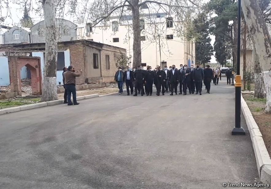 Türk Şurasının nümayəndə heyətinin Gəncəyə səfəri başlayıb (FOTO)