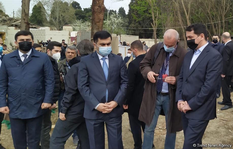 Türk Şurasının nümayəndə heyətinin Gəncəyə səfəri başlayıb (FOTO)