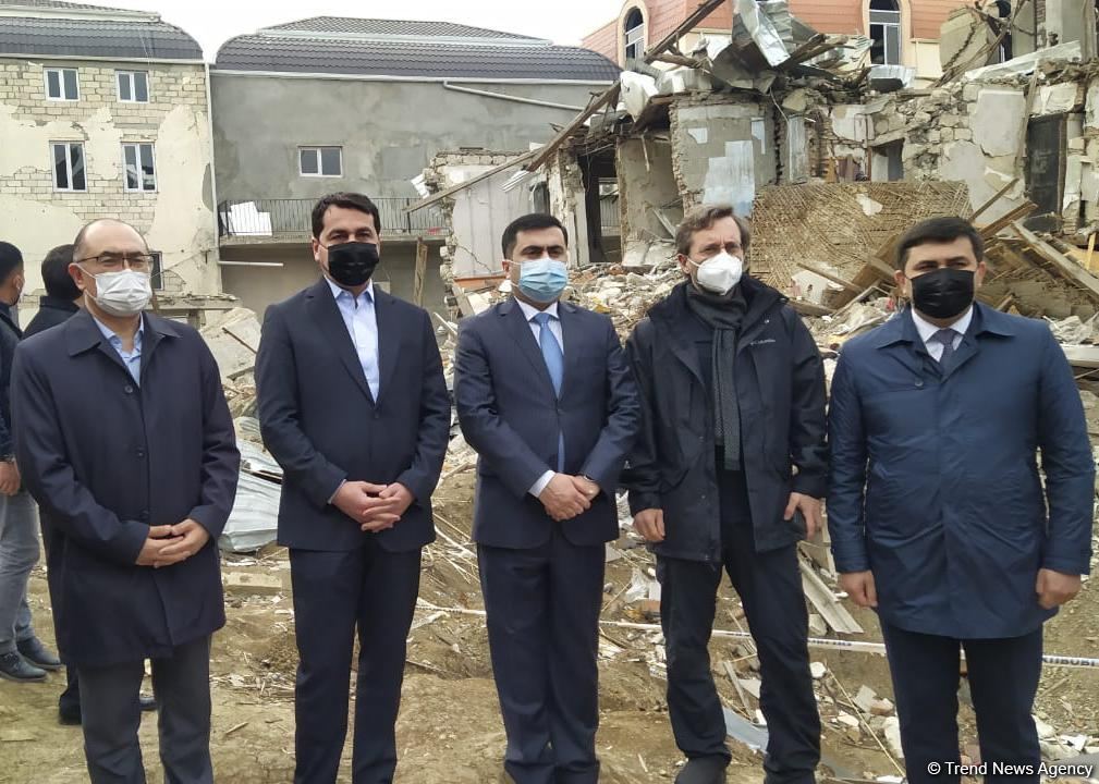Türk Şurasının nümayəndə heyətinin Gəncəyə səfəri başlayıb (FOTO)