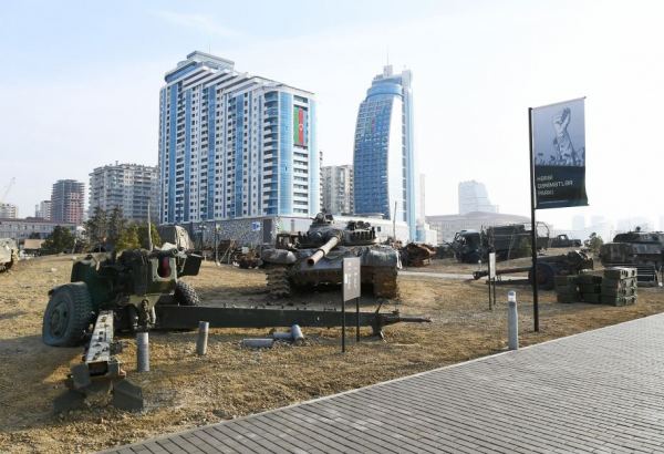Hərbi Qənimətlər Parkı Azərbaycan xalqının tarixi qalibiyyətinin simvollarından birinə çevrildi