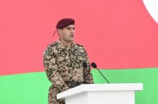 Prezident İlham Əliyev Bakıda Hərbi Qənimətlər Parkının açılışında iştirak edib (YENİLƏNİB - 2) (FOTO/VİDEO)