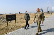 Prezident İlham Əliyev Bakıda Hərbi Qənimətlər Parkının açılışında iştirak edib (YENİLƏNİB - 2) (FOTO/VİDEO)