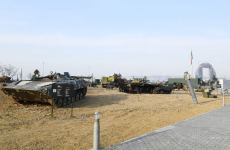 Prezident İlham Əliyev Bakıda Hərbi Qənimətlər Parkının açılışında iştirak edib (YENİLƏNİB - 2) (FOTO/VİDEO)