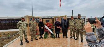 Vətən müharibəsi şəhidinin adı əbədiləşdirilib (FOTO)