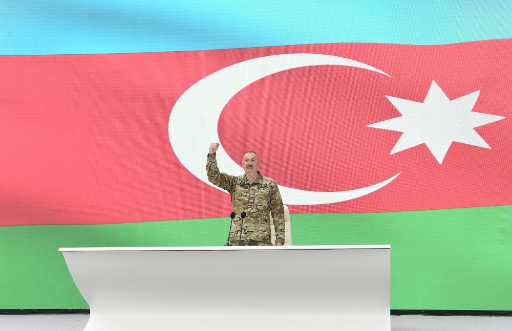 Prezident İlham Əliyev Bakıda Hərbi Qənimətlər Parkının açılışında iştirak edib (YENİLƏNİB - 2) (FOTO/VİDEO)