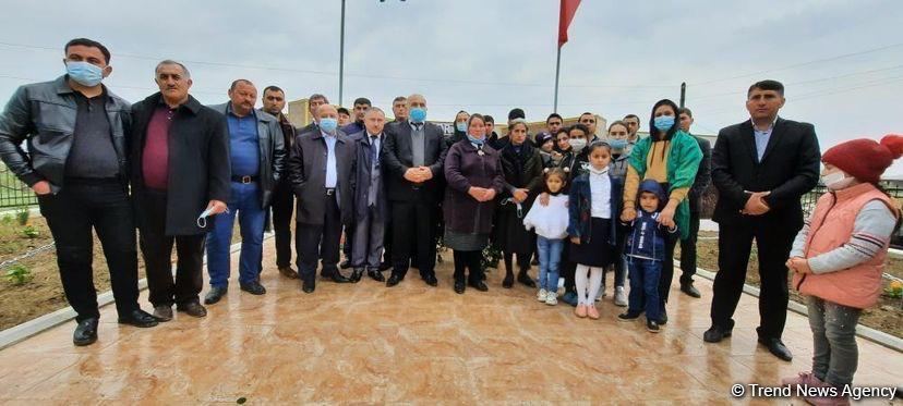 Vətən müharibəsi şəhidinin adı əbədiləşdirilib (FOTO)