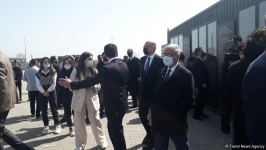 Dünyanın aparıcı beyin mərkəzlərinin nümayəndələri Hərbi Qənimətlər Parkına gəlib (FOTO)