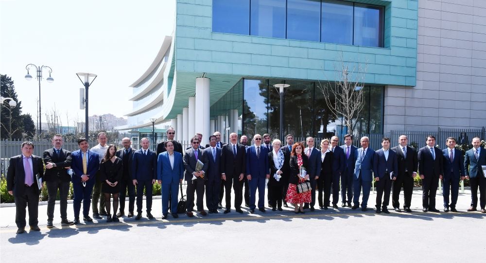 Prezident İlham Əliyev ADA Universitetində keçirilən konfransda çıxış edib (FOTO/VİDEO) (YENİLƏNİB)