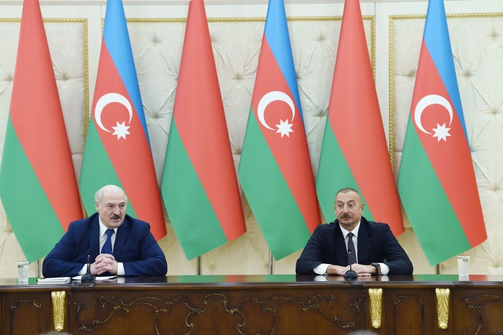 Belarus ilə Azərbaycan arasında münasibətlərin strateji xarakterini bir daha təsdiq etdik - Aleksandr Lukaşenko