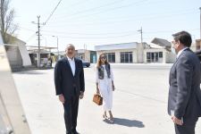 Prezident İlham Əliyev və birinci xanım Mehriban Əliyeva Pirşağıda yenidənqurma və təmir-bərpa işlərinin təməlqoyma tədbirində iştirak ediblər (FOTO/VİDEO) (YENİLƏNİB-2)