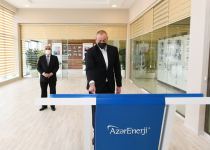 Prezident İlham Əliyev yenidən qurulan “Hövsan” və “Maştağa” yarımstansiyalarının açılışını edib (FOTO/VİDEO) (YENİLƏNİB-2)