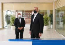 Prezident İlham Əliyev yenidən qurulan “Hövsan” və “Maştağa” yarımstansiyalarının açılışını edib (FOTO/VİDEO) (YENİLƏNİB-2)