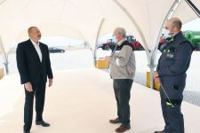Prezident İlham Əliyev Hacıqabulda "Aqro Dairy" MMC-nin aqroparkının təqdimatında iştirak edib (FOTO)(YENİLƏNİB)