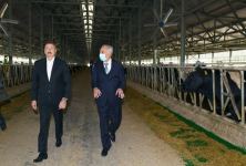 Prezident İlham Əliyev Hacıqabulda “Azərsun Şamaxı Aqropark”ın açılışında iştirak edib (FOTO)(YENİLƏNİB)