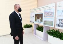 Prezident İlham Əliyev Hacıqabulda "Qarasu" yarımstansiyasının istismara verilməsi tədbirində iştirak edib (FOTO)(YENİLƏNİB)