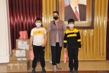Deputat Sevil Mikayılovanın təşəbbüsü ilə Xudatda ərzaq sovqatı paylanılıb (FOTO)