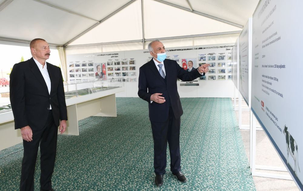 Prezident İlham Əliyev Hacıqabulda “Azərsun Şamaxı Aqropark”ın açılışında iştirak edib (FOTO)(YENİLƏNİB)