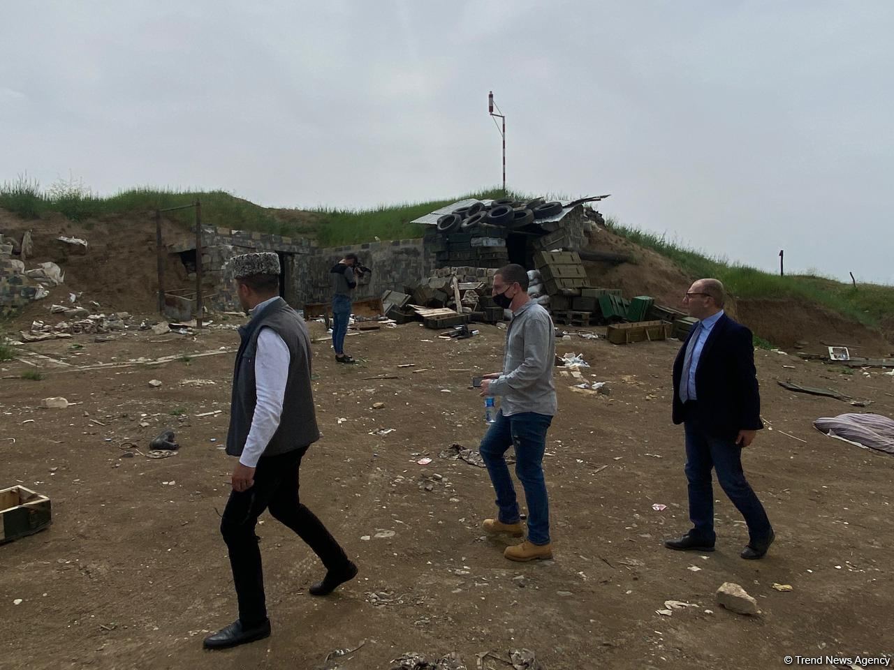 İsrailli jurnalistlərin Qarabağ səfəri davam edir (FOTO)