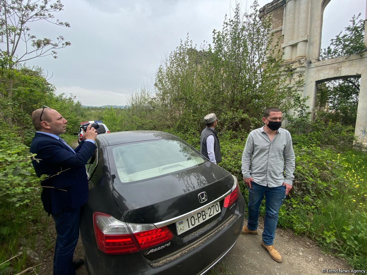 İsrailli jurnalistlərin Qarabağ səfəri davam edir (FOTO)
