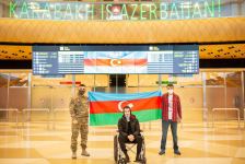 Türkiyəyə göndərilən daha 2 qazimiz sağalaraq Azərbaycana qayıtdı (FOTO)