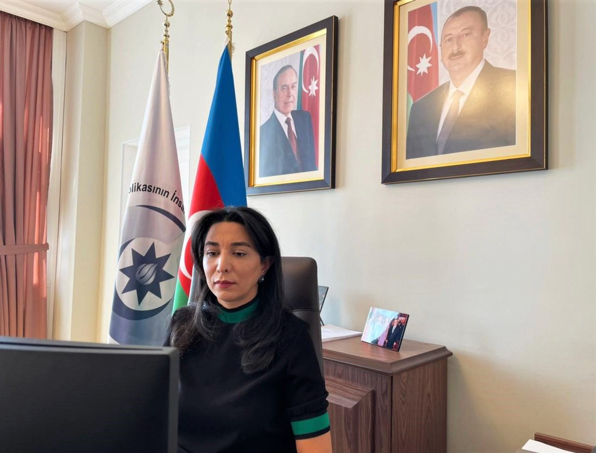 Ombudsman “İctimai nəzarətin təmin olunması və qarşıda duran vəzifələr” mövzusunda onlayn konfransda çıxış edib