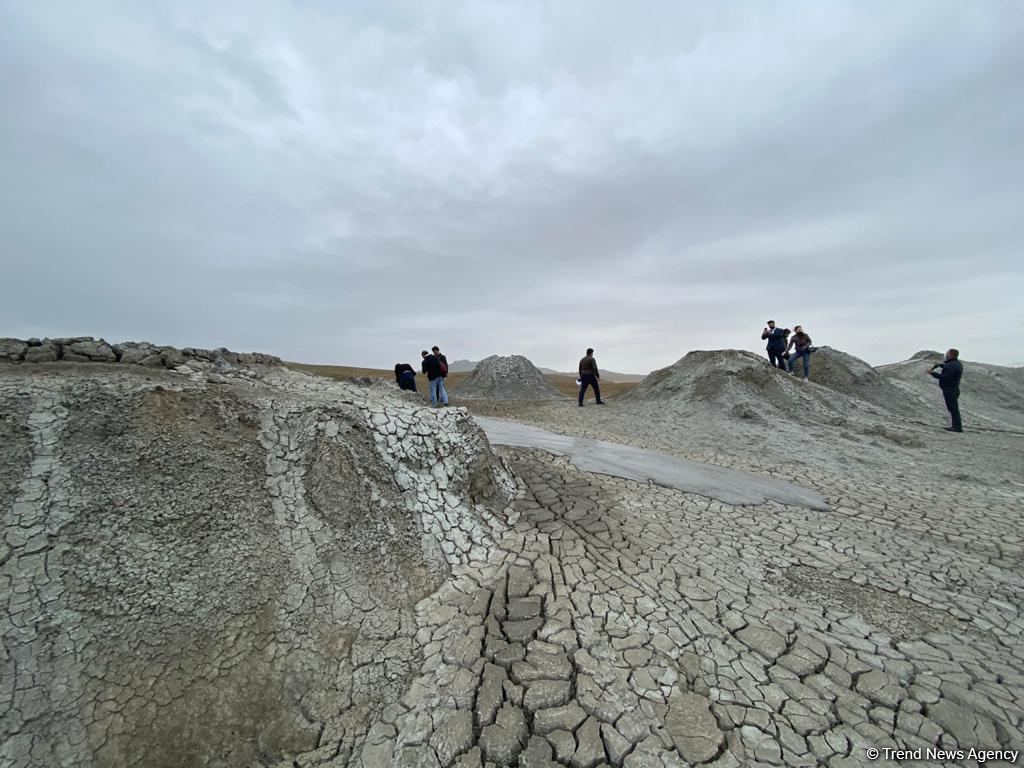 Dövlət Turizm Agentliyi Palçıq Vulkanları Turizm Kompleksinə mediatur təşkil edib (FOTO)