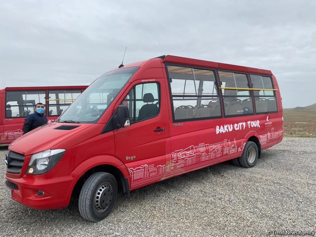 Dövlət Turizm Agentliyi Palçıq Vulkanları Turizm Kompleksinə mediatur təşkil edib (FOTO)