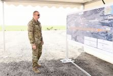 Prezident İlham Əliyev və birinci xanım Mehriban Əliyeva Cəbrayıl və Zəngilan rayonlarında olublar (YENİLƏNİB-2) (FOTO/VİDEO)