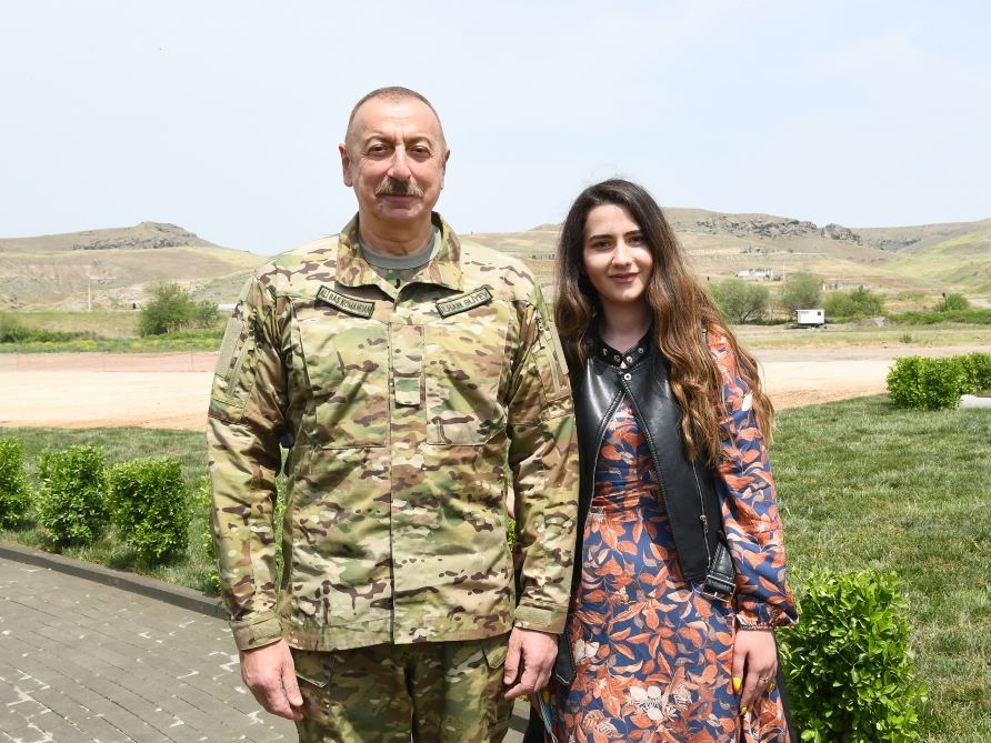 Prezident İlham Əliyev və birinci xanım Mehriban Əliyeva Cəbrayıl və Zəngilan rayonlarında olublar (YENİLƏNİB-2) (FOTO/VİDEO)