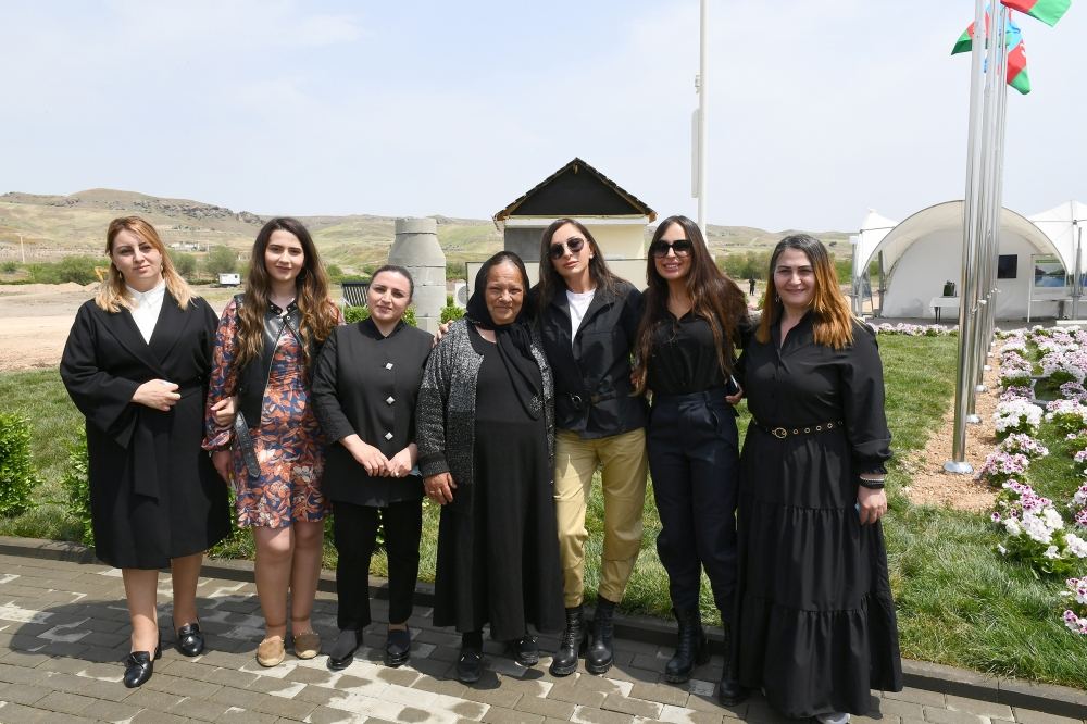 Prezident İlham Əliyev və birinci xanım Mehriban Əliyeva Cəbrayıl və Zəngilan rayonlarında olublar (YENİLƏNİB-2) (FOTO/VİDEO)