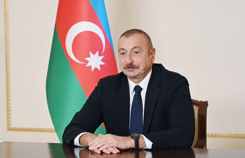 Prezident İlham Əliyevin Dünya İqtisadi Forumunun prezidenti ilə videokonfrans formatında görüşü olub (FOTO/VİDEO) (YENİLƏNİB)