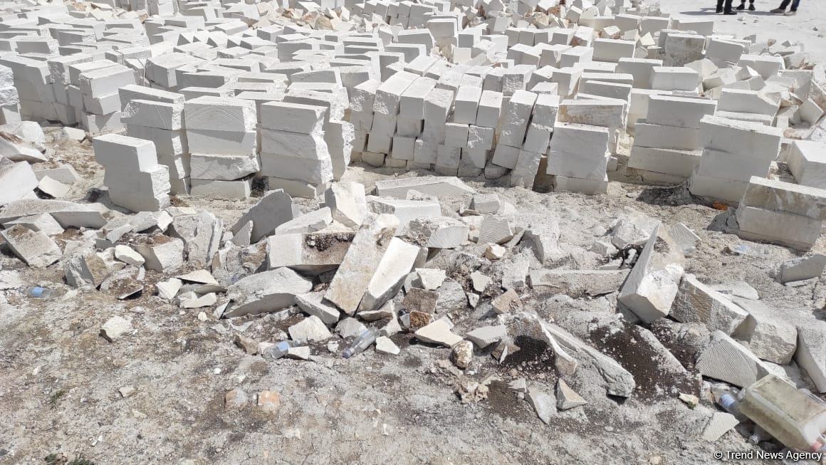 Füzulidəki yataqların əksəriyyəti işğal dövründə istismar edilib - Xidmət rəsmisi (FOTO)